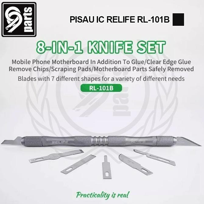 NIJIKU - Pisau Ic Relife RL-101B