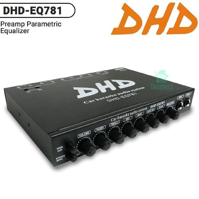 Parametric Car Equalizer - Preamp - Dhd Eq781