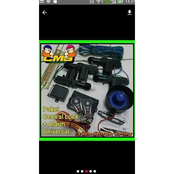 Alarm Mobil Dan Central Lock Remot Mobil Dan Central Lock