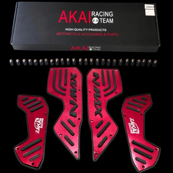 Bordes Nmax Karpet Nmax New Pijakan Kaki Nmax New Injakan Kaki Nmax New 2020-2021-2022 Akai Racing 0