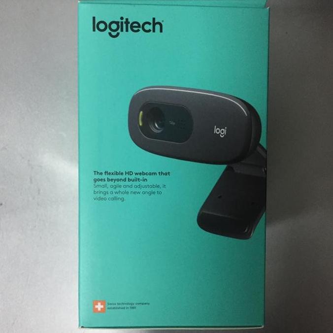 Hd Webcam Logitech C270 Computer Laptop Pc