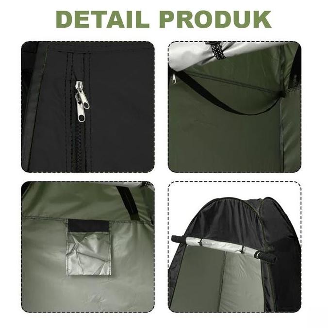 Tenda Toilet Camping Lipat Aera | Tenda Toilet Portable Automatic Open