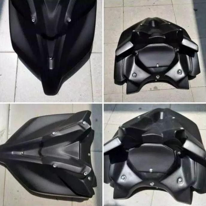 Promo tameng kedok Vario 125 150 LED 2018 2019 2020 tanpa windshield visor COD