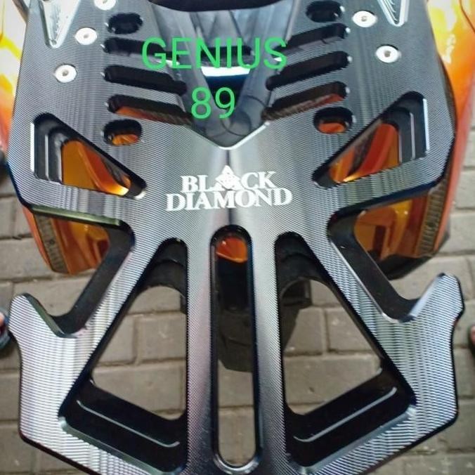 Breket Box Nmax Full Cnc Black Diamond