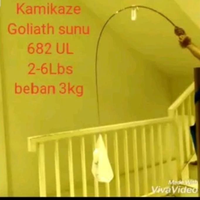 Joran Kamikaze Goliath Sunu 682 Ul 205 Cm Joran Ul Ultralight