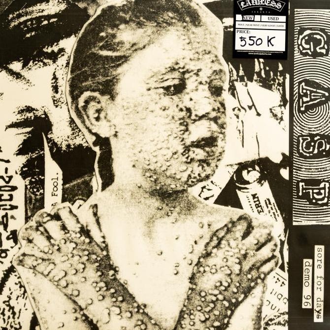 GASP - SORE FOR DAYS L/P - VINYL Rare Koleksi Original