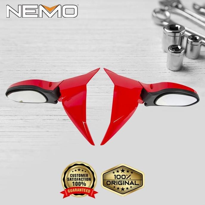 Spion Body Lipat Honda Adv 150 Plus Led Sen Nemo