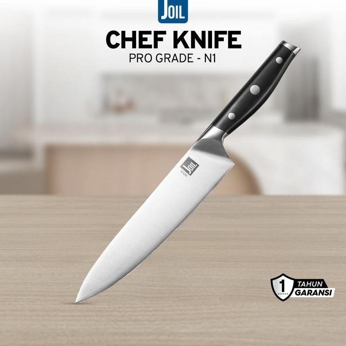 Joil Pisau Dapur Chef Knife Stainless Steel Tajam - N1 Kitchenware
