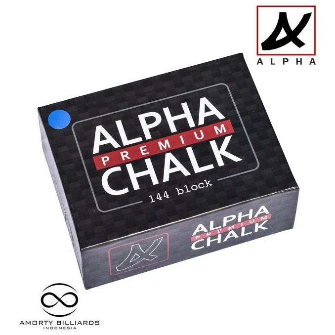 ALPHA CHALK BIRU (144 PCS)