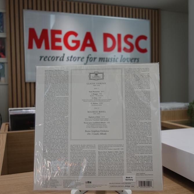 LP Claudio Abbado & Boston Symphony Orchestra - Debussy: Nocturne Nos 1-3 & Ravel: Daphnis Et Chloe 