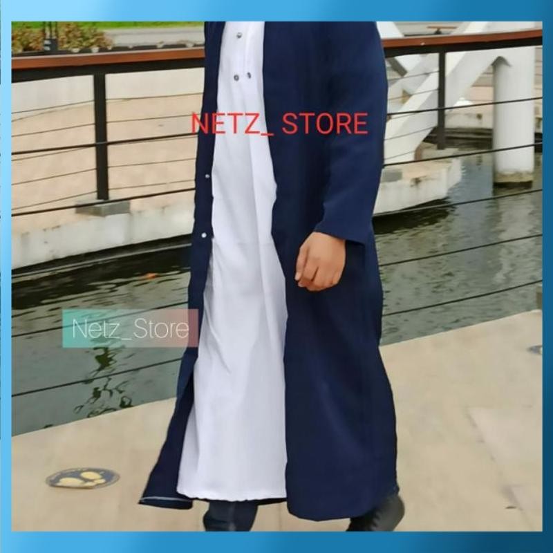 Cuci Gudang [COD] JUBAH LUARAN AL - HARBI / JUBAH HABIB / JUBAH SHALAT PRIA HALUS TEBAL PREMIUM / Ju