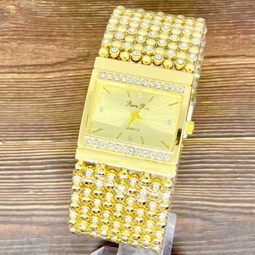 Bisa Cod Bisa Cod Jam Tangan Cewek Wanita Dewasa Rantai Merica Permata Fashion Import Murah Mewah Bo