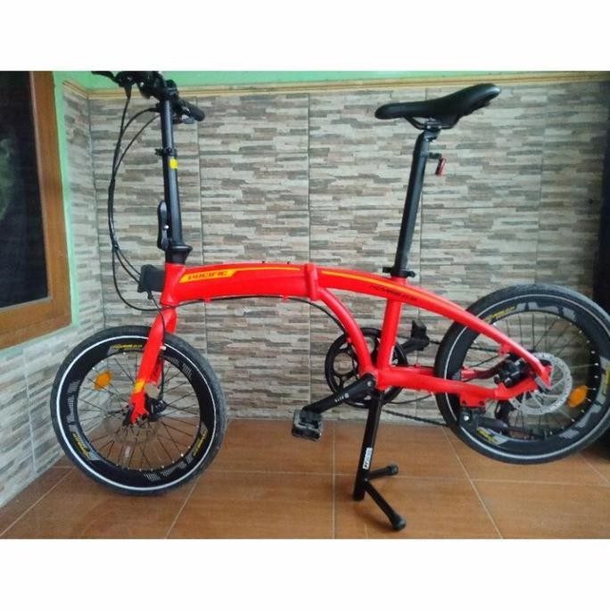 standar sepeda lipat/ paddock seli/ jagang tengah sepeda lipat volmarc