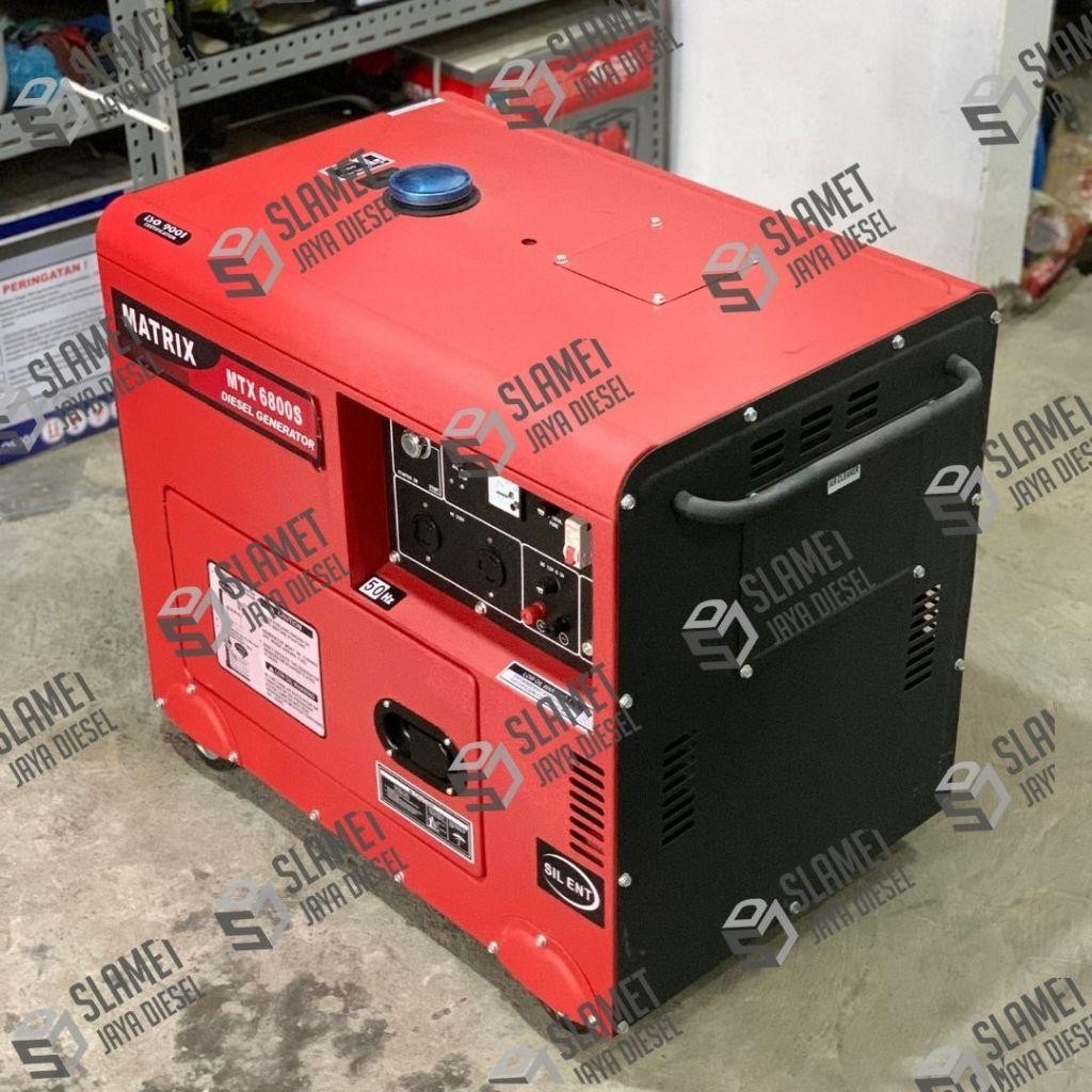 Genset Silent Matrix MTX 6800 S - 5000Watt **
