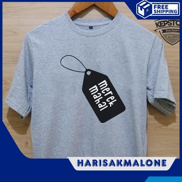 OBRAL DISKON KAOS TSHIRT BAJU COMBED 30S DISTRO MERK MEREK MAHAL BRAND POLOS CUSTOM INDONESIA PRIA W