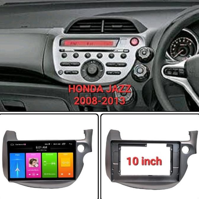 FRAME HEADUNIT ANDROID HONDA JAZZ 10" INCH 2008-2012 TERMURAH