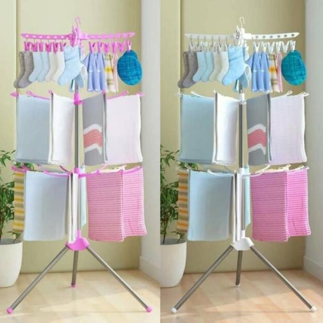 Jemuran menara jemuran tingkat stand jemuran jemuran baju bayi tiang jemuran baju bayi