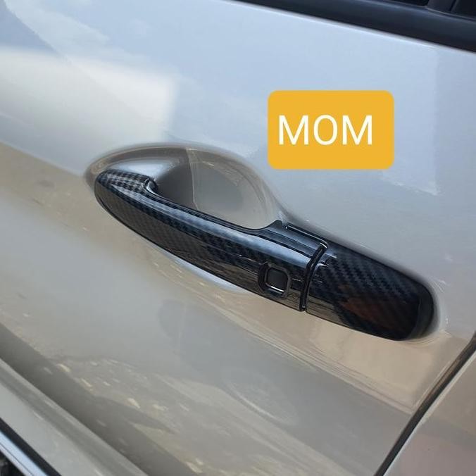 Cover Handle Gagang Pintu Carbon Otoproject Xl7 / Xl 7 2020 Baru