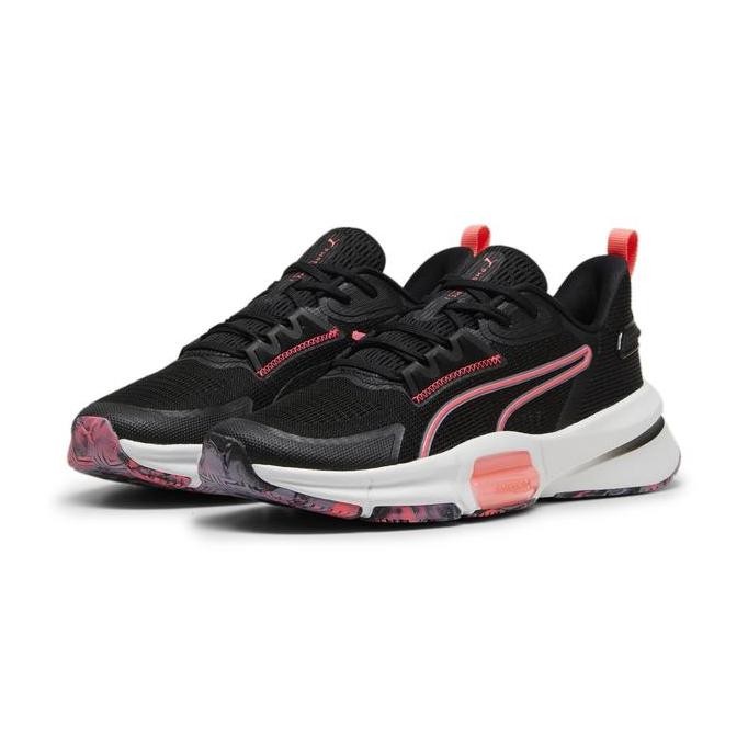 Puma Sepatu Training Wanita Pwrframe Tr 3 Black-Sunset Glow