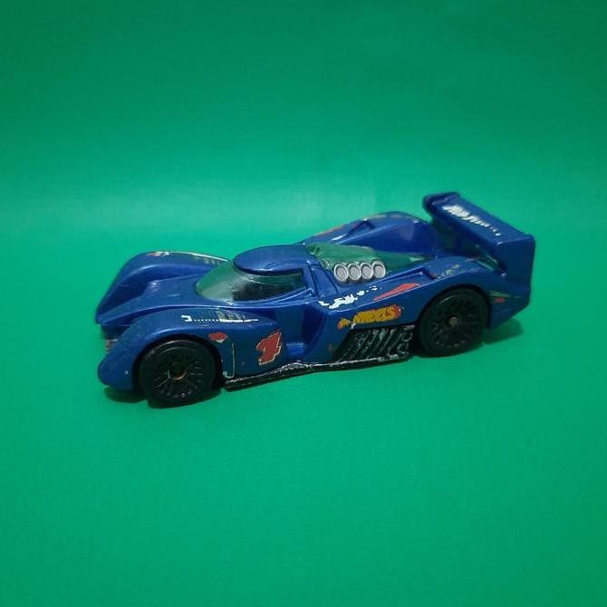 hotwheels 24 ours blue loose
