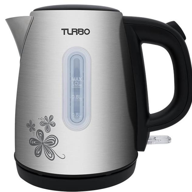 Turbo Kettle Stainless 1 Liter Ehl1058 Teko Listrik Ehl 1058