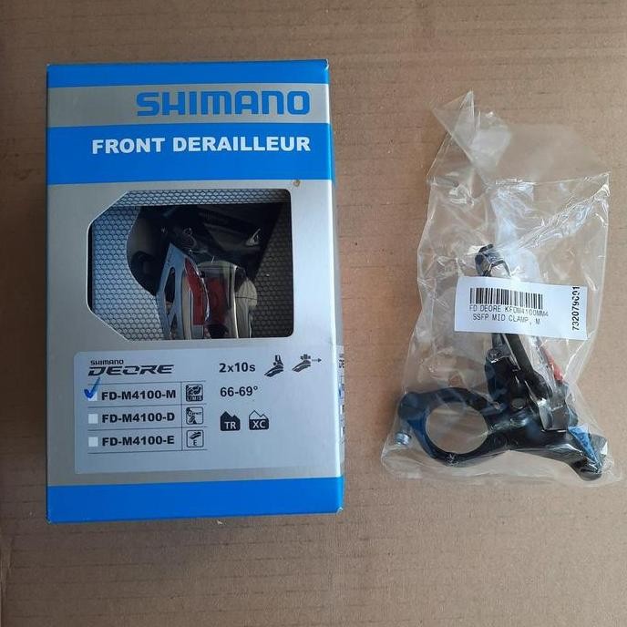 Front Derailleur Fd Sepeda Mtb Shimano Deore M4100 2 X 10 Speed