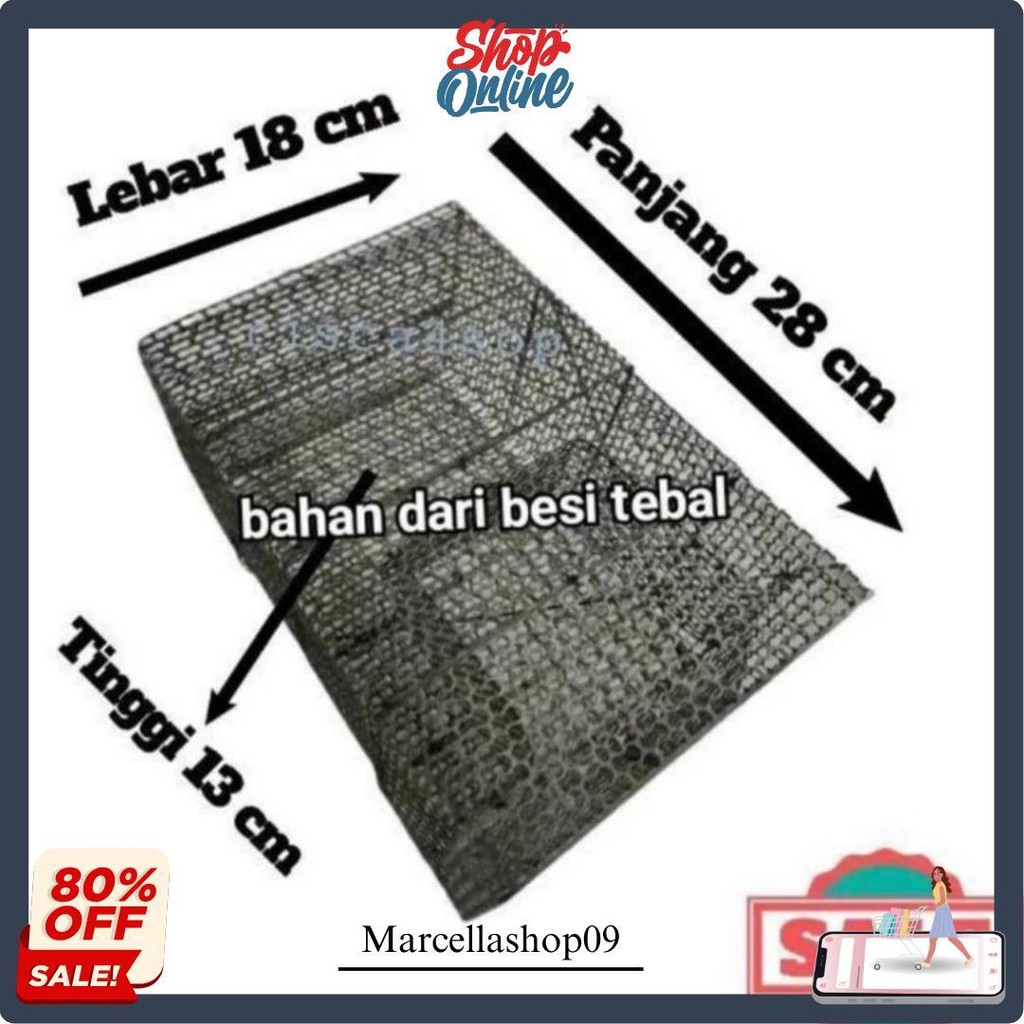 [Sale] Perangkap Tikus Besi / Jebakan Tikus / Perangkap Musang Termurah Banget
