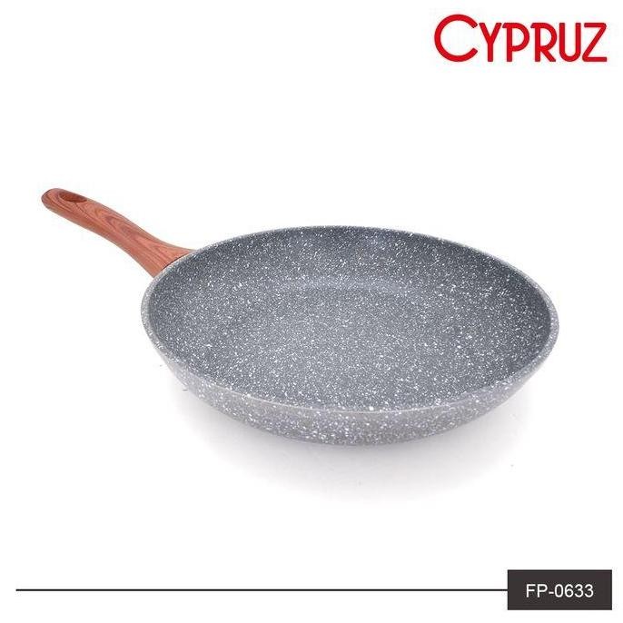 Fry Pan Marble Granit Wajan Penggorengan Cypruz Original