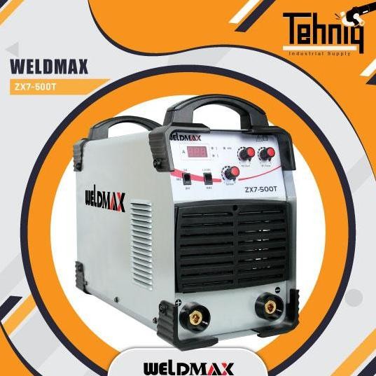 BELLYARD MESIN LAS WELDMAX ZX7 500T STICK PORTABLE STICK / Inverter Las Listrik
