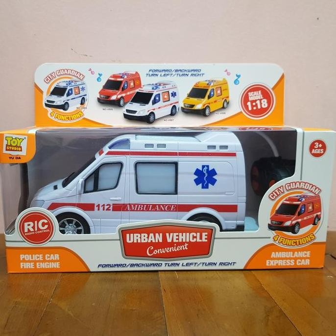 Remote Control Mobil Ambulance - Mainan Mobil Ambulance