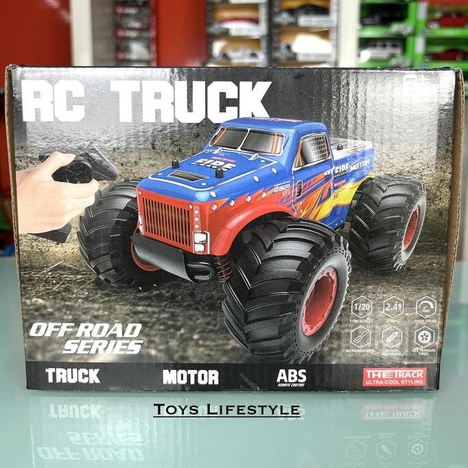 Mainan Anak Mobil Remote Control RC Monster Truck