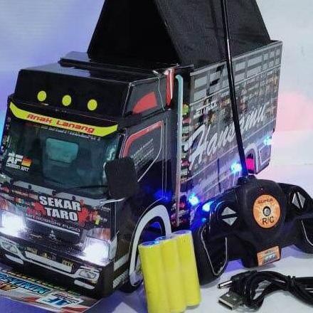 mobil remote control miniatur truk oleng mainan murah mainan anak