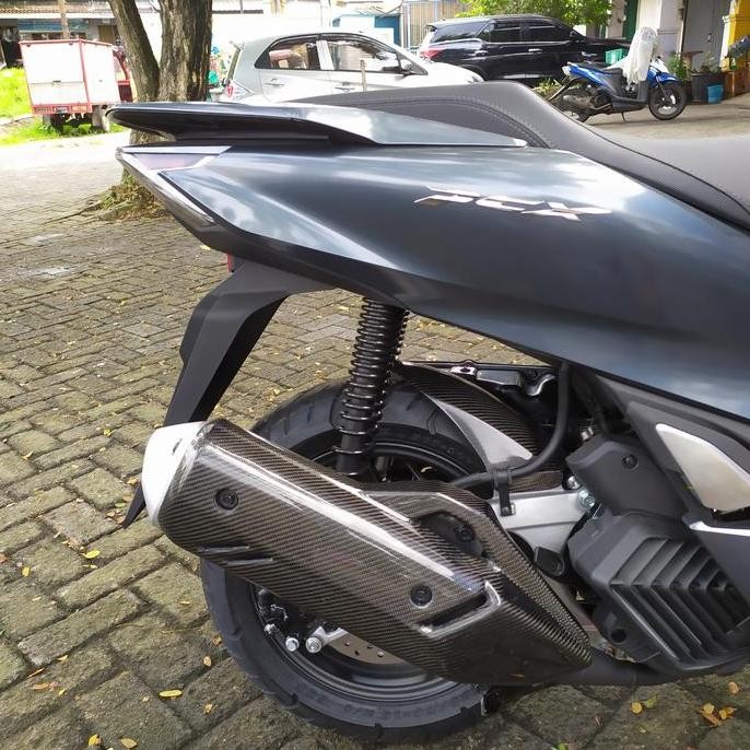 Cover Knalpot carbon Kevlar PCX160