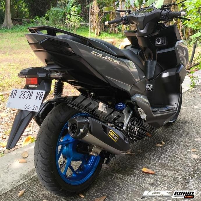 Knalpot ROB1 VARIO NEW LED 125 / 150 Cap V - 2019