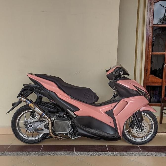 knalpot samlong original DST BLUE SERIS knalpot kobra half blue aerox