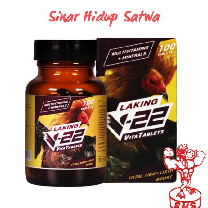 Laking V-22 Laking Obat Ayam Import Multivitamins & Minerals AME