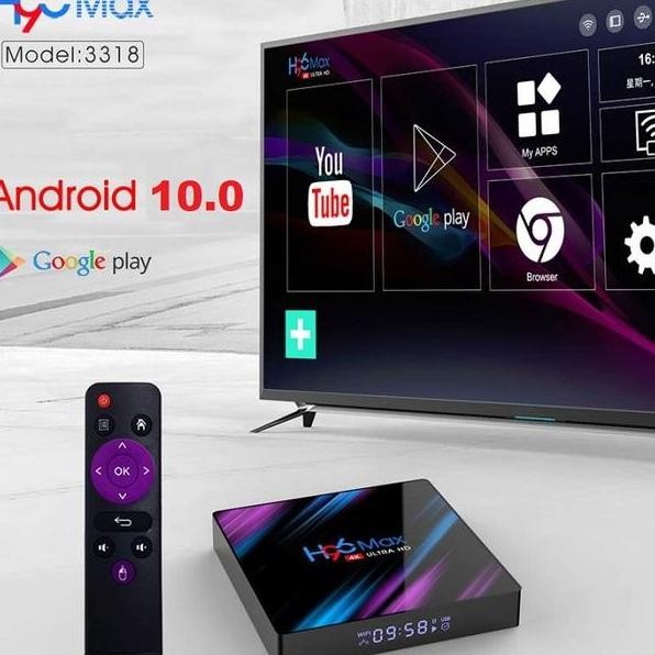 H96 Max 432 Gb Android 10.0 Stb Android Tv Box Rk3318 Quad Core 432