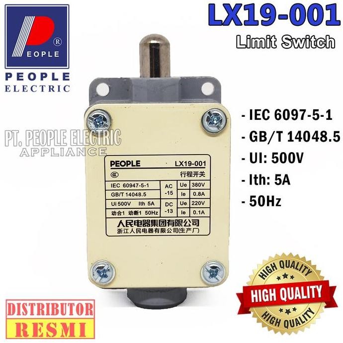 Limit Switch Lx19-001 Terbatas