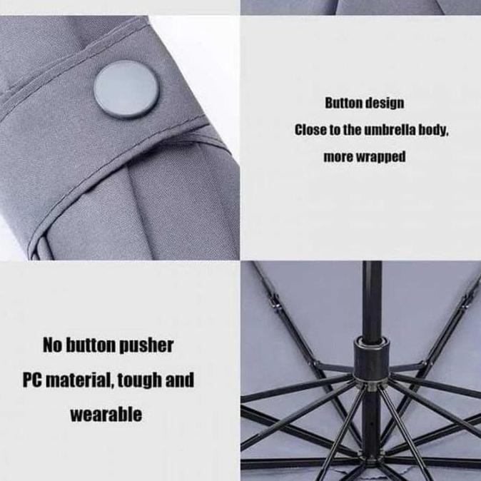 Mijia 90Fun Automatic Umbrella Fold Payung lipat Otomatis