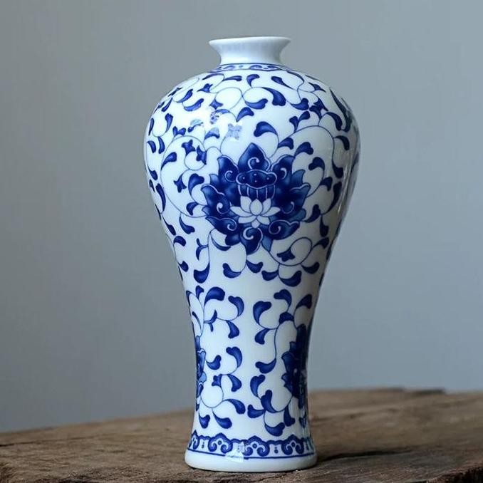 Vas bunga keramik vas bunga imlek vas bunga sincia dekorasi bunga imlek vas keramik