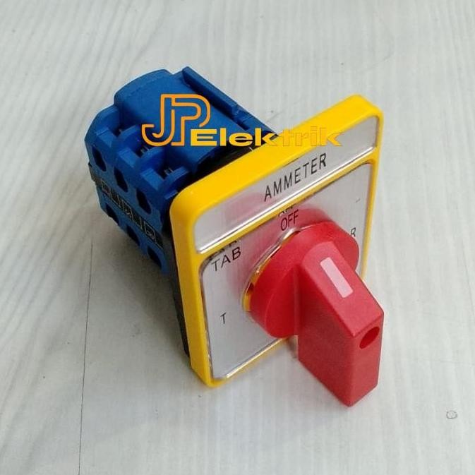 Selector Switch Ampere Sa-16-4 Selector Ampere 4Posisi 16 Ampere Harga Spesial