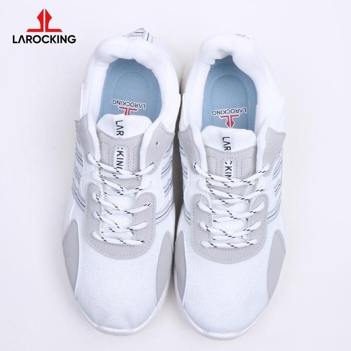 Larocking - Saka Putih | Sepatu Sneakers Casual Gym