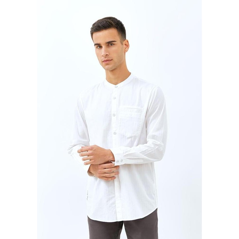 Baju Koko Pria Lengan Panjang Lois Jeans Original Kll345Wh