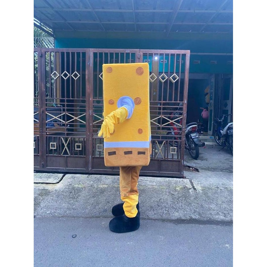 KOSTUM BADUT TERMURAH KARAKTER SPONGEBOB