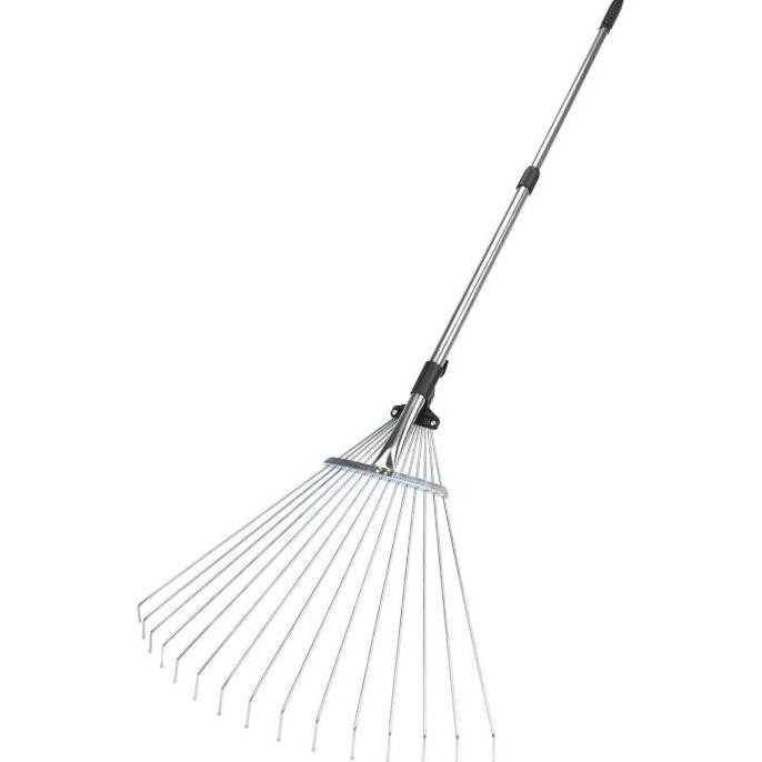 Sapu Garpu Taman Garuk Cakar Besi Carbon Steel 15 Kawat