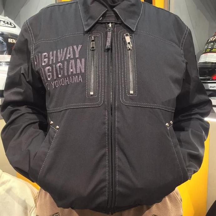 * YELLOW CORN YB-1100 BLACK/GUNMETAL | JAKET RIDING | JAKET YELLOW CORN *