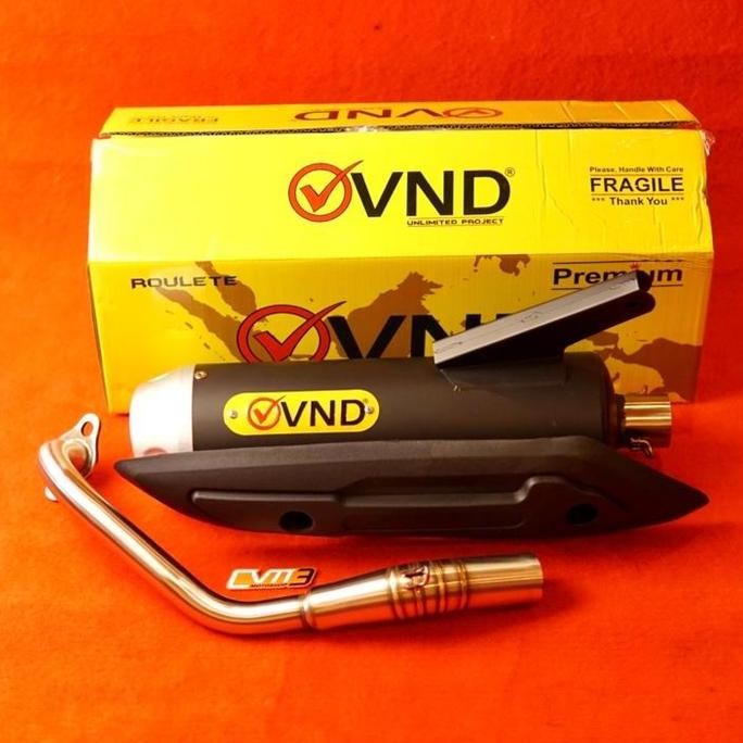  Knalpot Vnd Roulette Beat Scoopy Spacy Fi 110 Mio Karbu Smile Sporty Beat 2020 Genio Beat Deluxe As