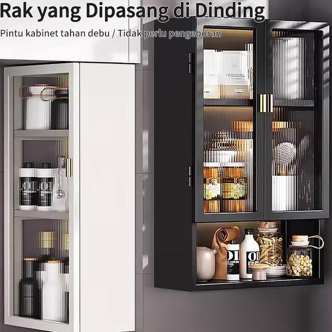 Lemari Dapur Gantung Lemari Dinding Dapur Rak Gantung Dapur Kabinet Dapur Atas Rak Bumbu Dapur Dindi
