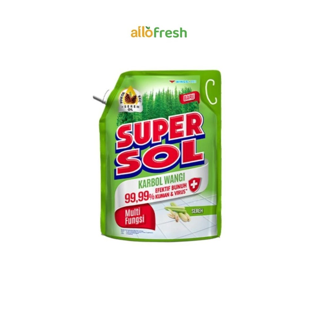 Supersol Karbol Sereh Refill 1.5 lt