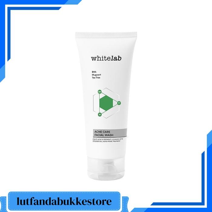 WHITELAB ACNE CARE FACIAL WASH SABUN CUCI MUKA UNTUK KULIT JERAWAT ACNE FACE WASH WHITELAB WHITE LAB